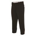 Rise 3/4 Softball Womans Pant BLK XL Teknisk softballbukse til dame