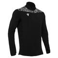Tiber 1/4 Zip Top BLK/WHT L Stilren treningsgenser - Unisex