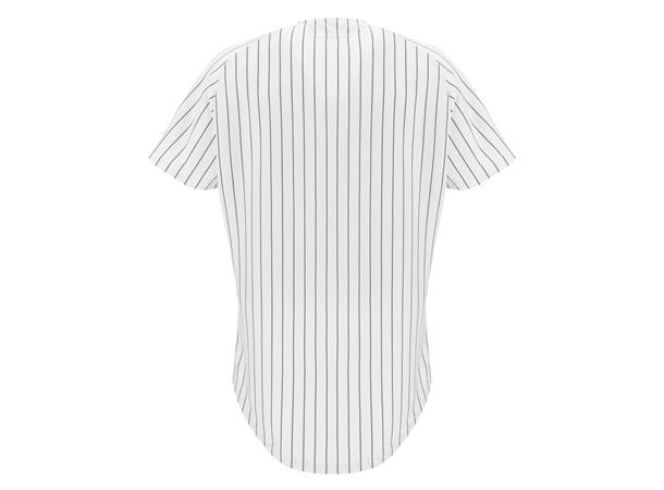Diamond Evo Baseball Jersey WHT/NAV S Klassisk Baseballdrakt 