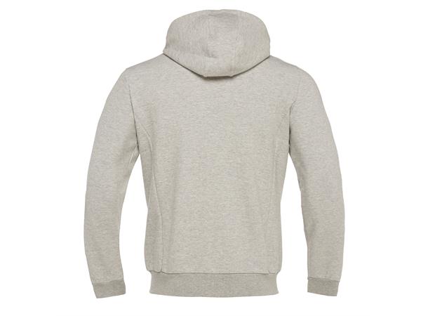 Zither Full Zip Hoody GRY S Hettejakke i myk bomullsmiks 
