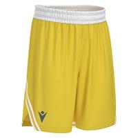 Kansas Basket Eco Shorts YEL/WHT 3XL Teknisk basketshorts - Unisex