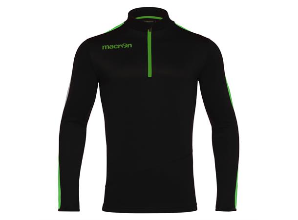 Talent Training 1/4 Zip Top BLK/GRN XXS Teknisk treningsgenser  - Unisex 